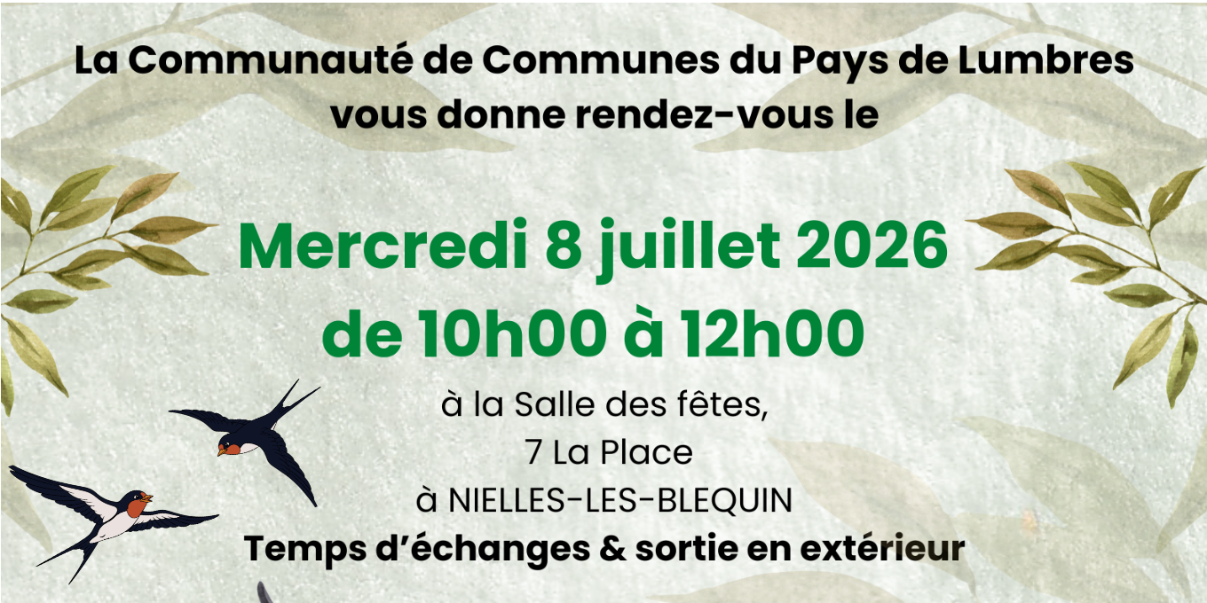 Les hirondelles de la CCPL